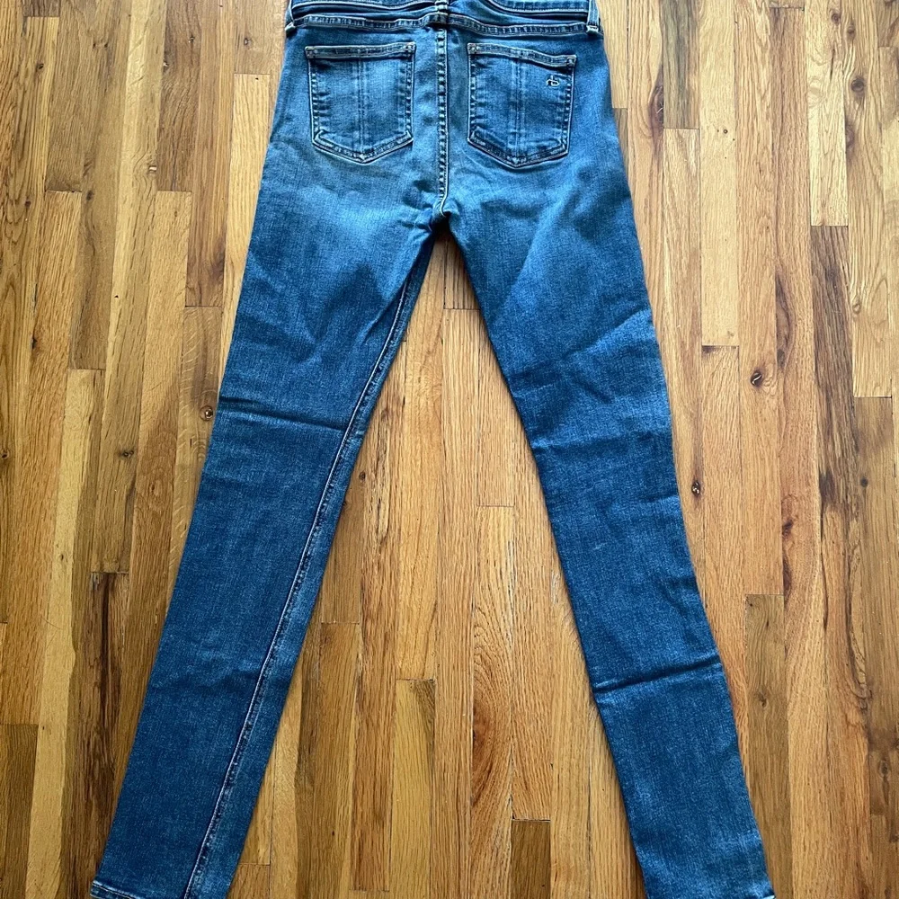 rag & bone Classic Indigo Skinny Jeans - Picture 3 of 4